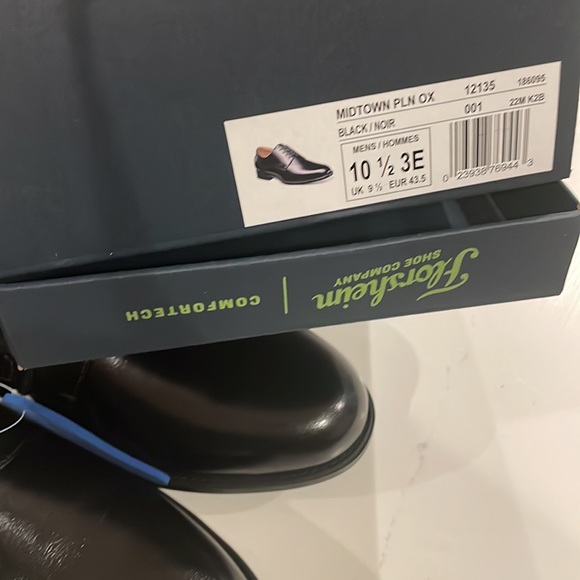 Florsheim Shoe Co Midtown Plain Oxford. Black. NWT. Mens Dress Shoes.